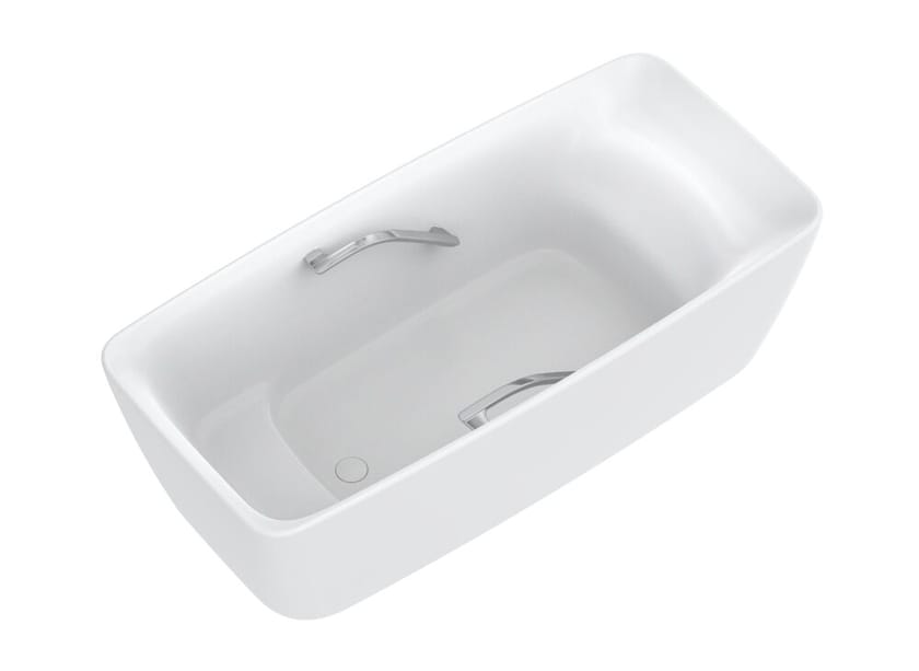 FLOATING by TOTO - Vasca da bagno rettangolare centro stanza - 3