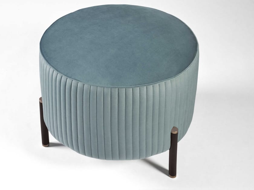 TOULOUSE .60 by Capital Collection - Pouf rotondo in tessuto - 4