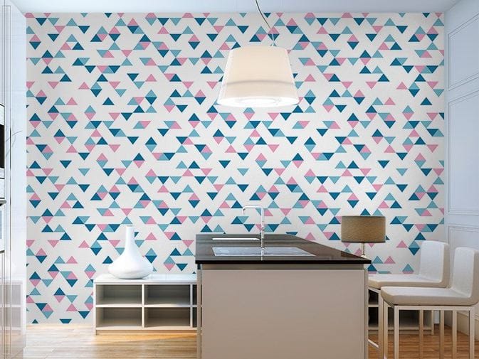 Geometric Vinyl Wallpapers Archiproducts