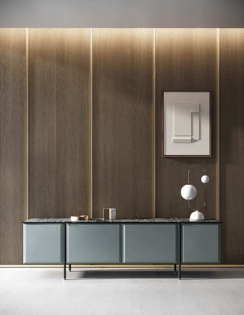 TUDOR by Capital Collection - Madia in legno e marmo con ante a battente - 8