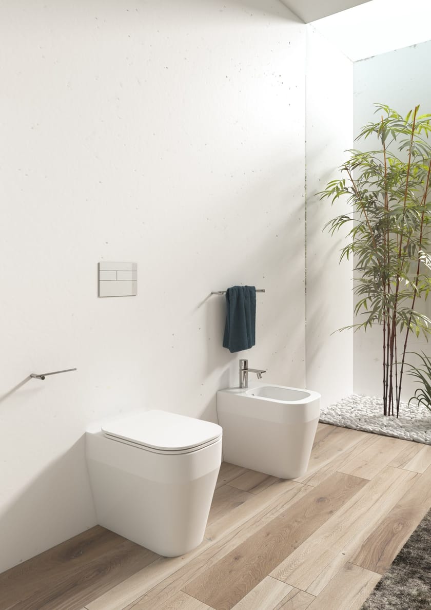 TUTTO EVO Rimless toilet Tutto evo Collection By Olympia Ceramica
