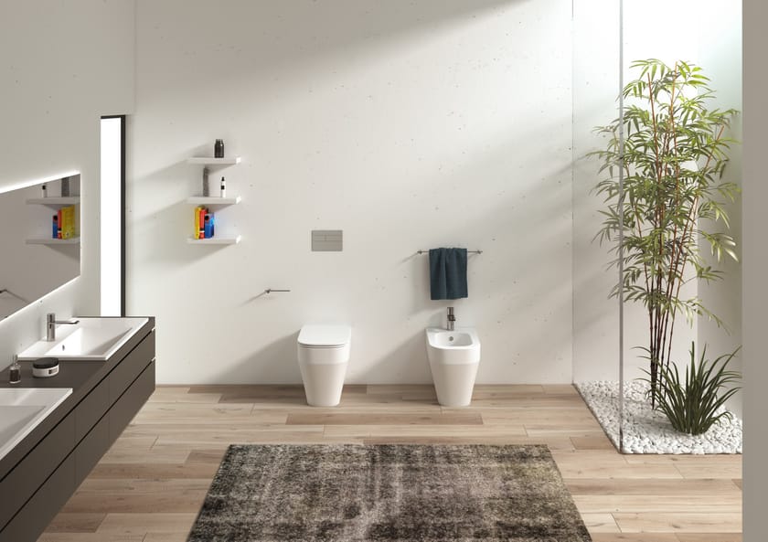 TUTTO EVO Rimless toilet Tutto evo Collection By Olympia Ceramica
