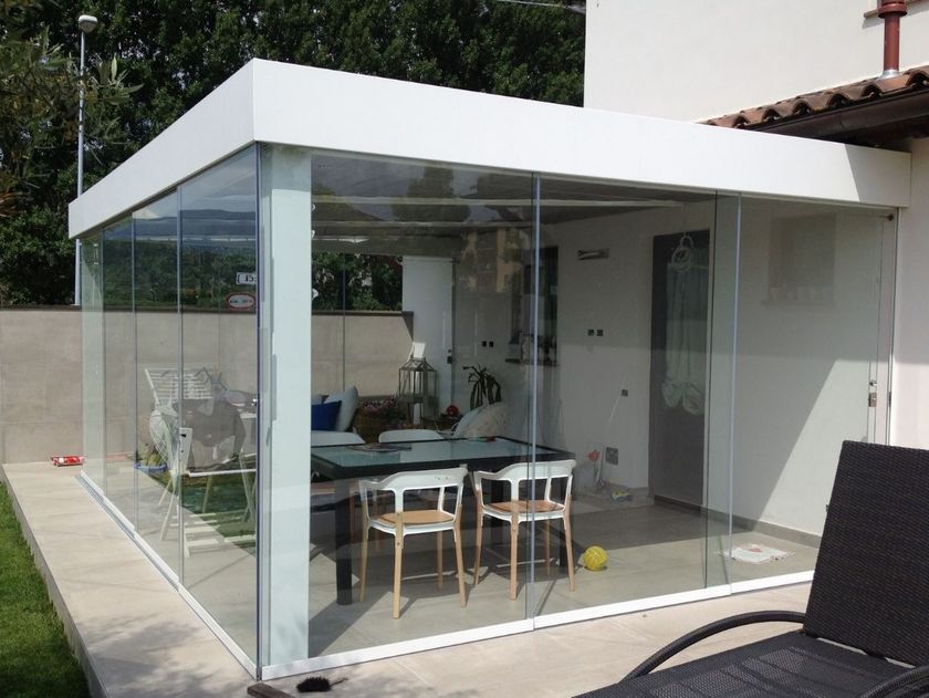 TUTTOVETRO SLIDE by SUNROOM - Vetrata scorrevole in alluminio - 2