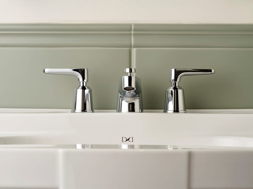 TWENTIES by Devon&Devon - Rubinetto per lavabo a 3 fori da piano - 8