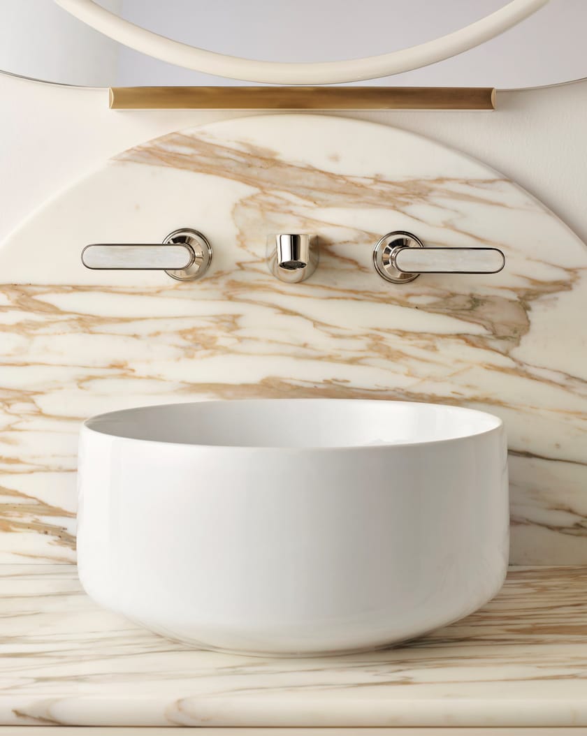 TWENTIES by Devon&Devon - Rubinetto per lavabo a 3 fori a muro - 3