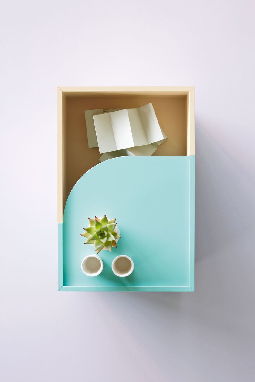 Wooden coffee table / bedside table TWINS By SCULPTURES JEUX design