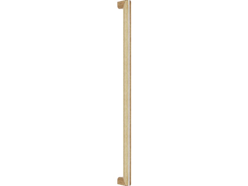TWO - PB422 Stainless steel and wood pull handle By Formani | design ...