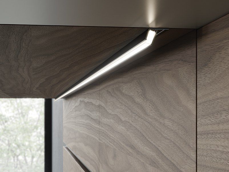 TYNN linear lighting profile for LED modules By Domus Line