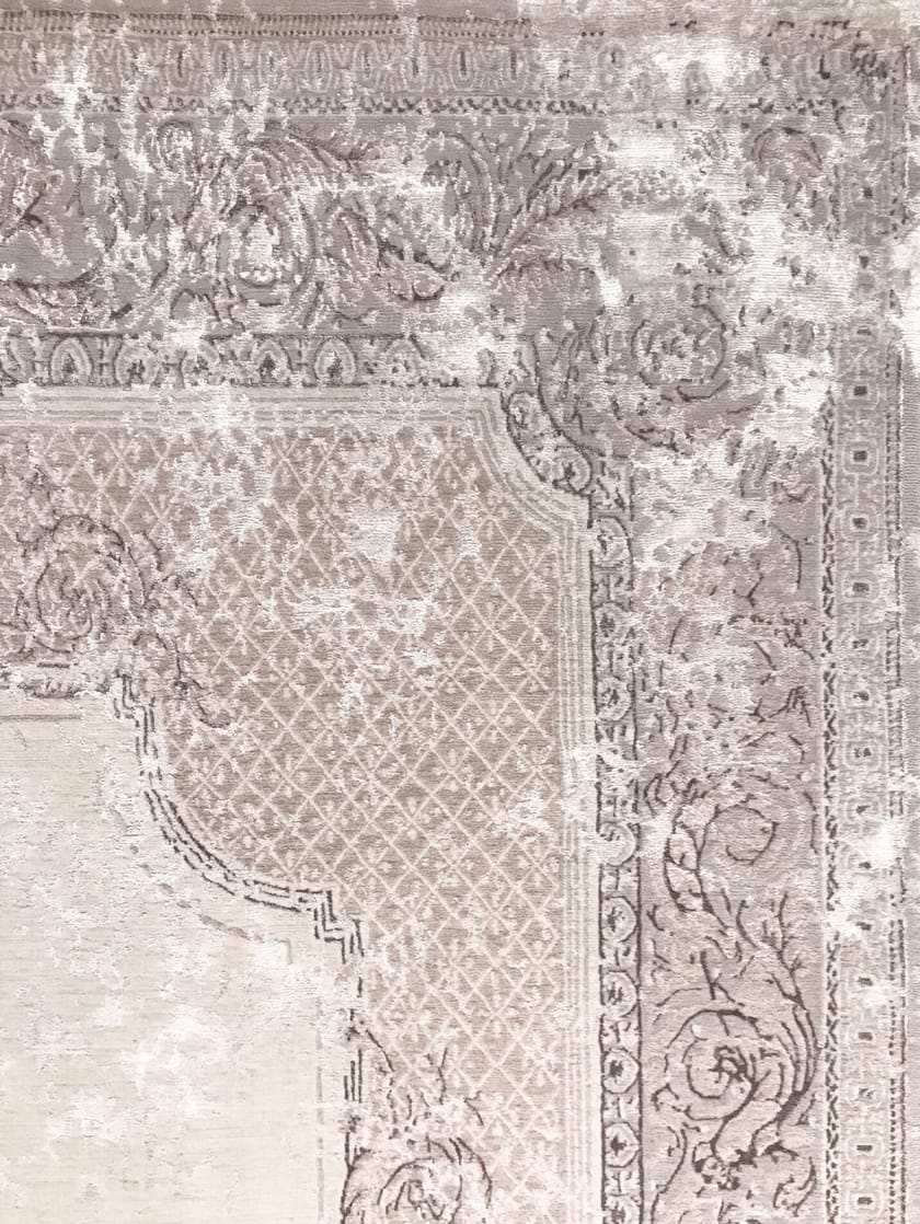AUBUSSON VINTAGE DUSTY ROSE by Tapis Rouge - Tappeto rettangolare fatto a mano - 5