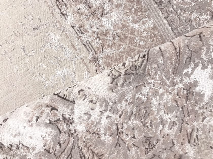 AUBUSSON VINTAGE DUSTY ROSE by Tapis Rouge - Tappeto rettangolare fatto a mano - 4