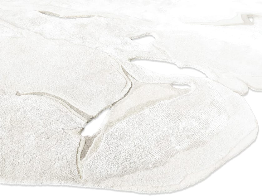 BIANCO by Tapis Rouge - Tappeto curvo fatto a mano - 3