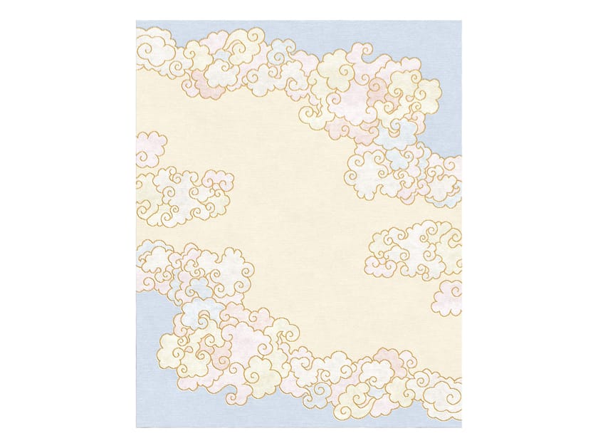 Tappeto fatto a mano rettangolare CLOUDS by Tapis Rouge