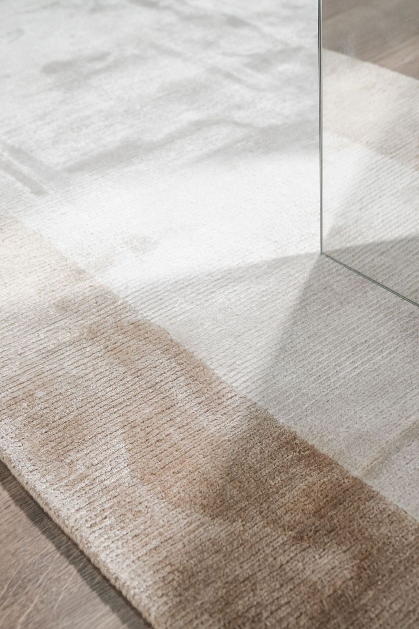 COLOR BLOCK BEIGE by Tapis Rouge - Tappeto rettangolare fatto a mano - 4