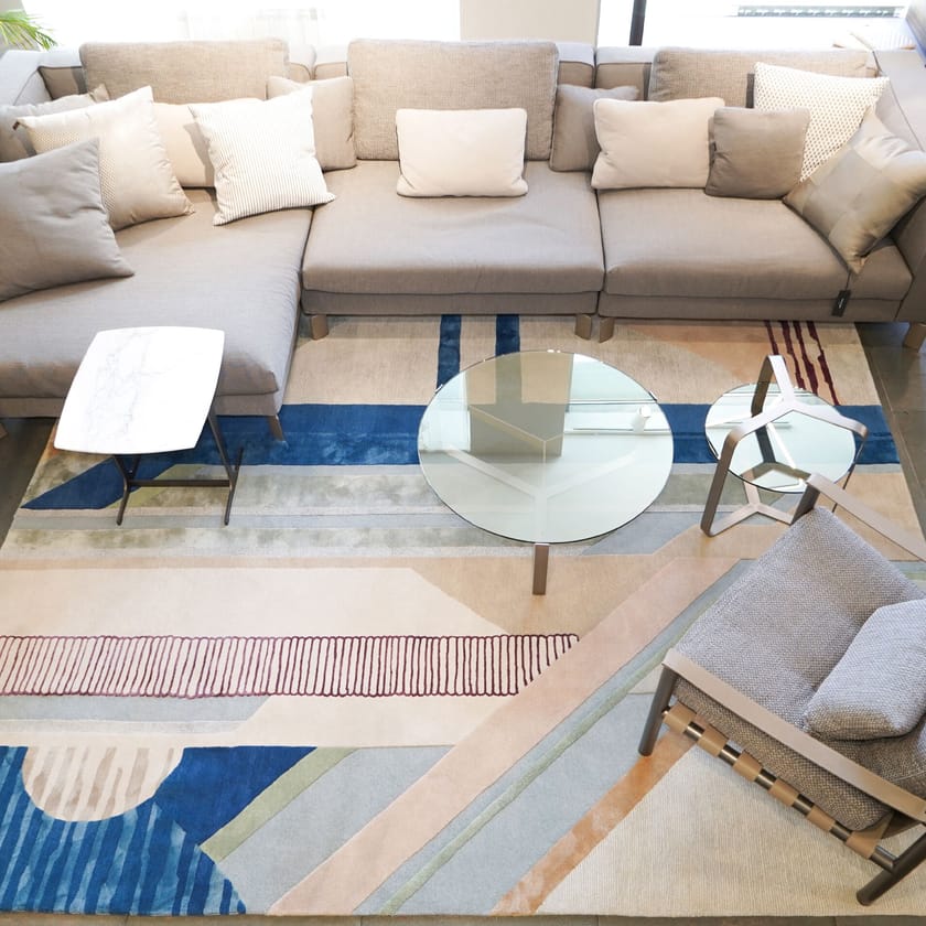 COMPOSITION VIII by Tapis Rouge - Tappeto rettangolare fatto a mano - 3