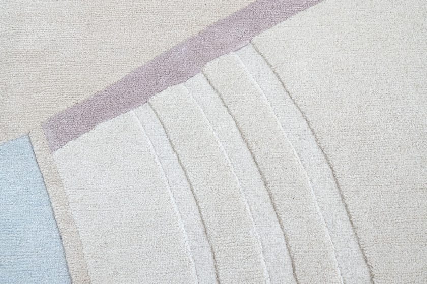 COMPOSITION VII by Tapis Rouge - Tappeto rotondo fatto a mano - 2