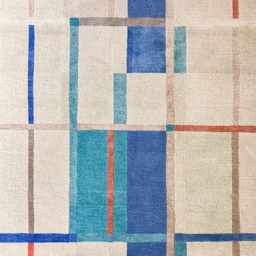 COMPOSITION VI by Tapis Rouge - Tappeto rettangolare fatto a mano - 6