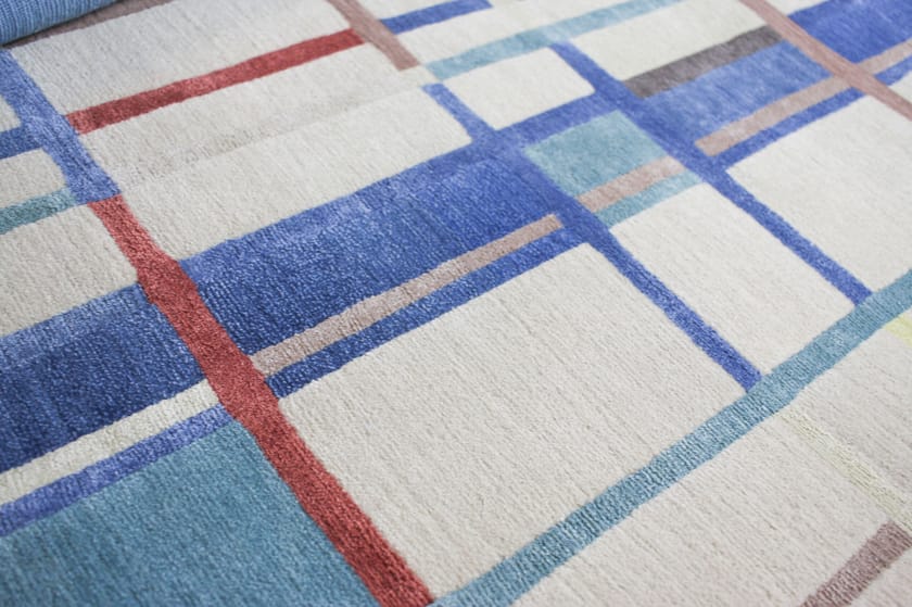 COMPOSITION VI by Tapis Rouge - Tappeto rettangolare fatto a mano - 5