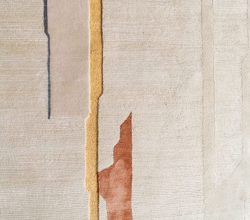COMPOSITION V by Tapis Rouge - Tappeto rettangolare fatto a mano - 2