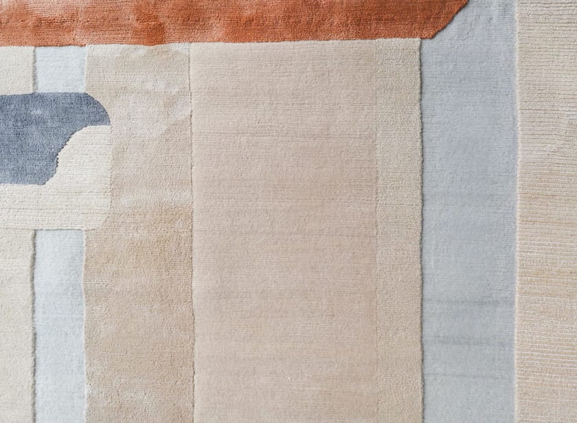 COMPOSITION V by Tapis Rouge - Tappeto rettangolare fatto a mano - 3