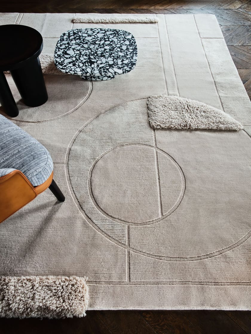 COMPOSITION XIV.II by Tapis Rouge - Tappeto rettangolare fatto a mano - 9