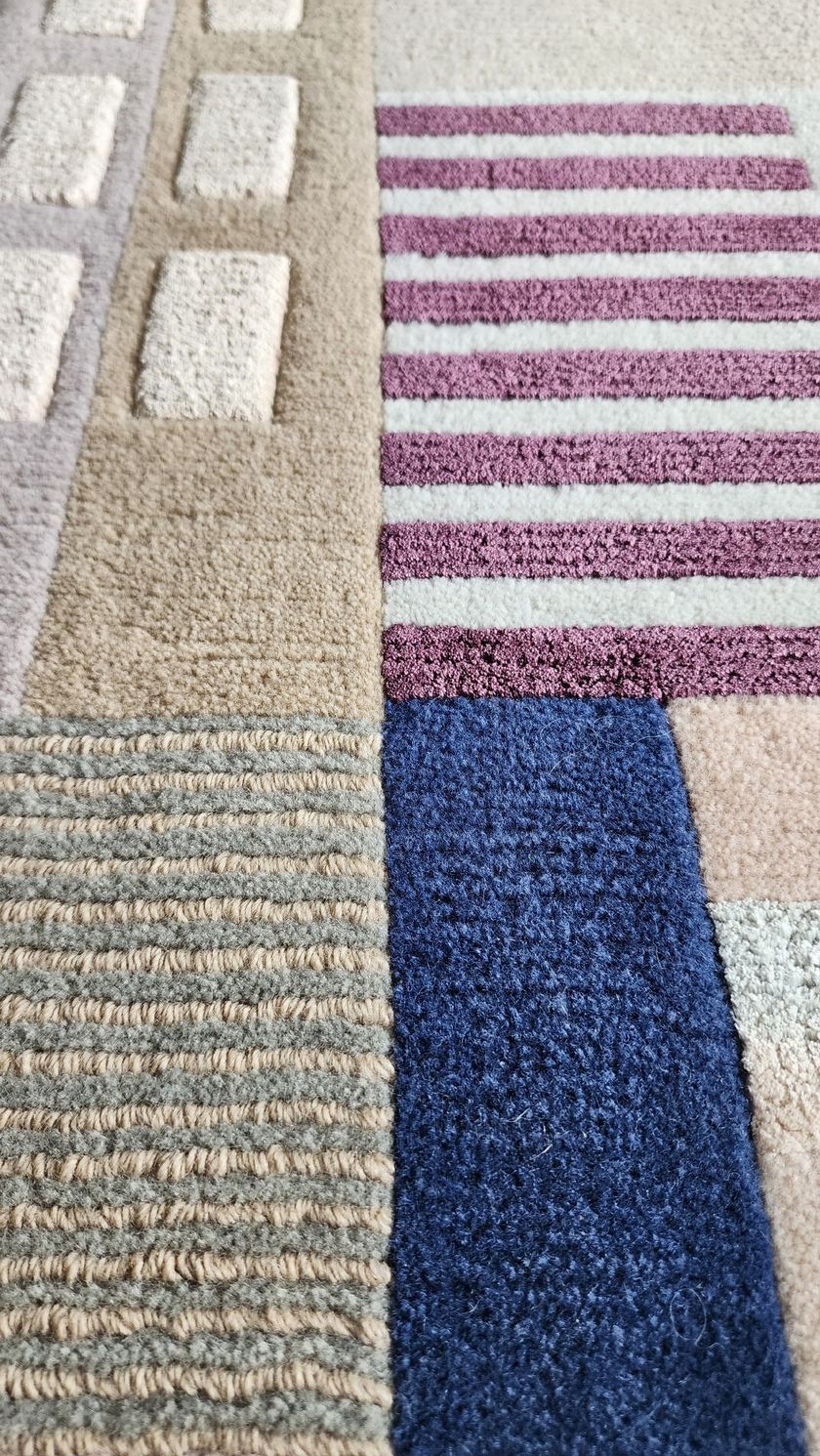 COMPOSITION XVIII by Tapis Rouge - Tappeto rettangolare fatto a mano - 9