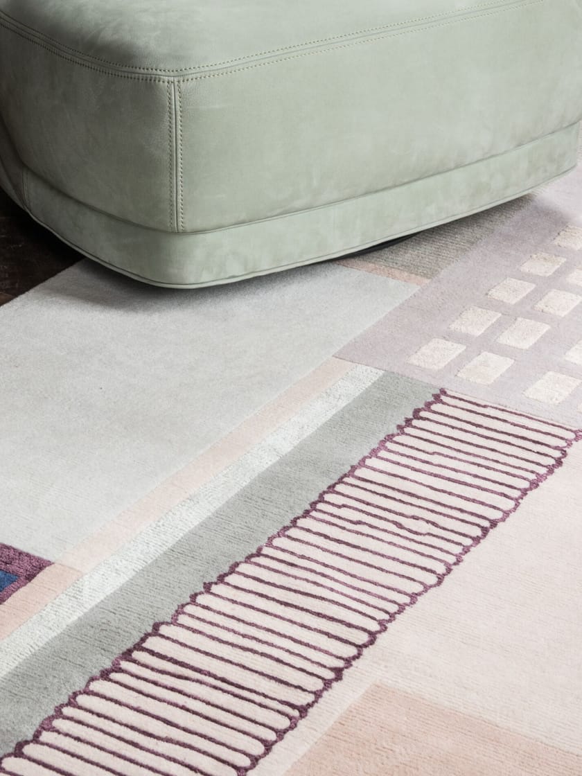 COMPOSITION XVIII by Tapis Rouge - Tappeto rettangolare fatto a mano - 6
