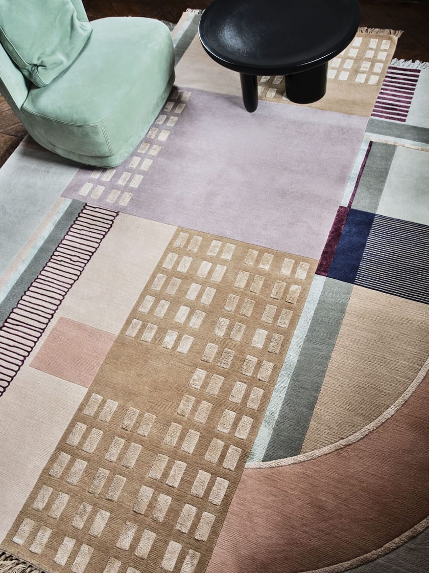 COMPOSITION XVIII by Tapis Rouge - Tappeto rettangolare fatto a mano - 12