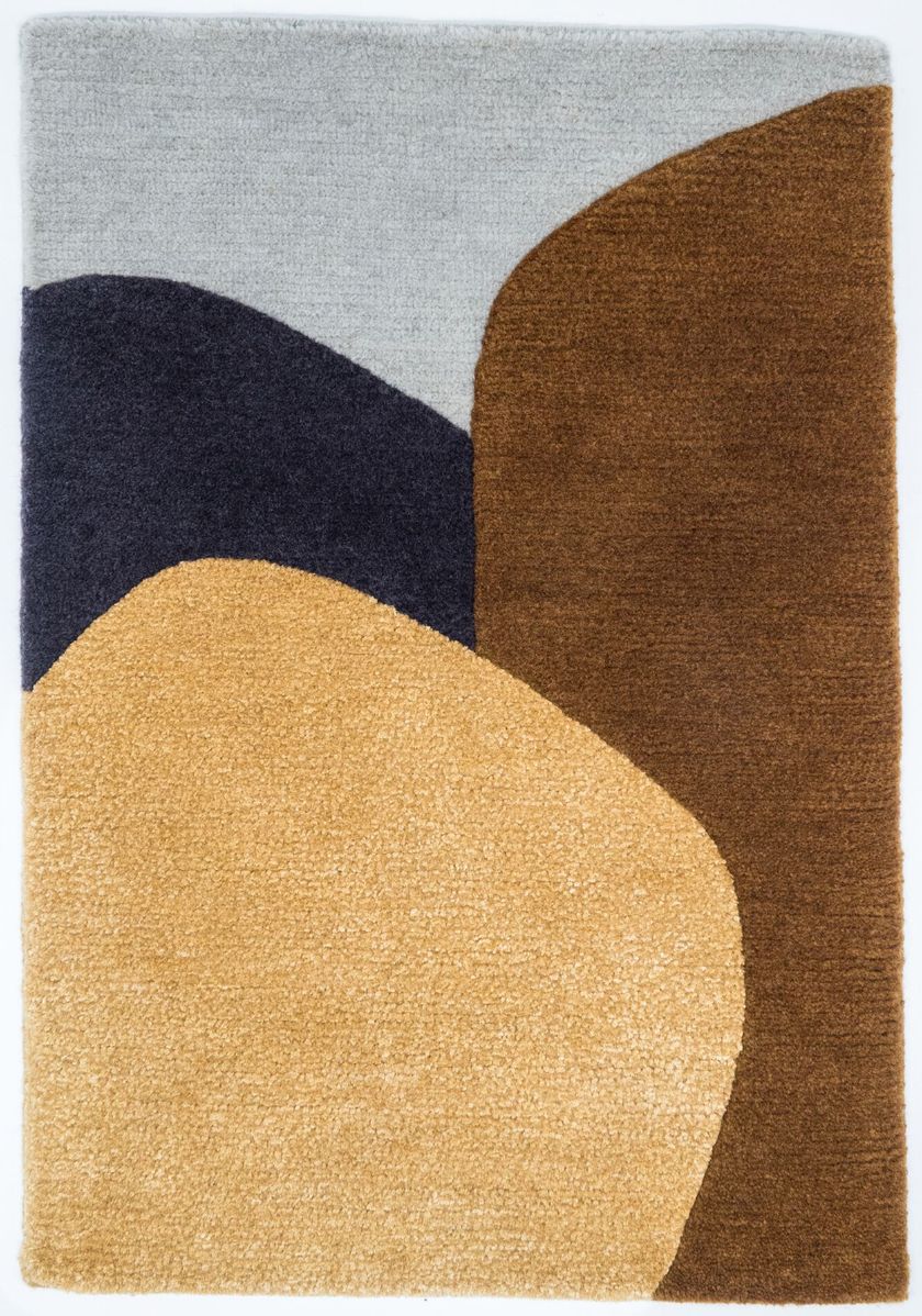 COMPOSITION XXII by Tapis Rouge - Tappeto curvo fatto a mano - 6