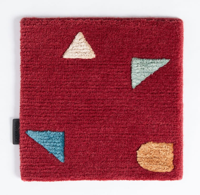 ELEMENTI ROSSO by Tapis Rouge - Tappeto rettangolare fatto a mano - 2