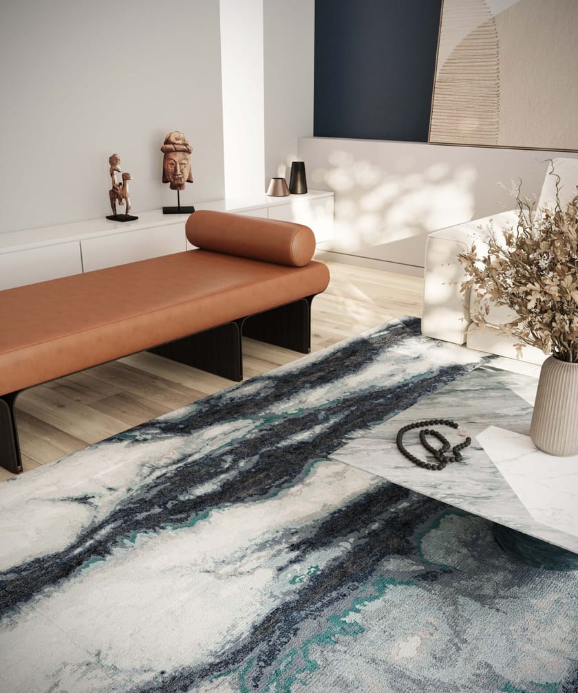 ETERNITY LAPSE by Tapis Rouge - Tappeto rettangolare fatto a mano - 5