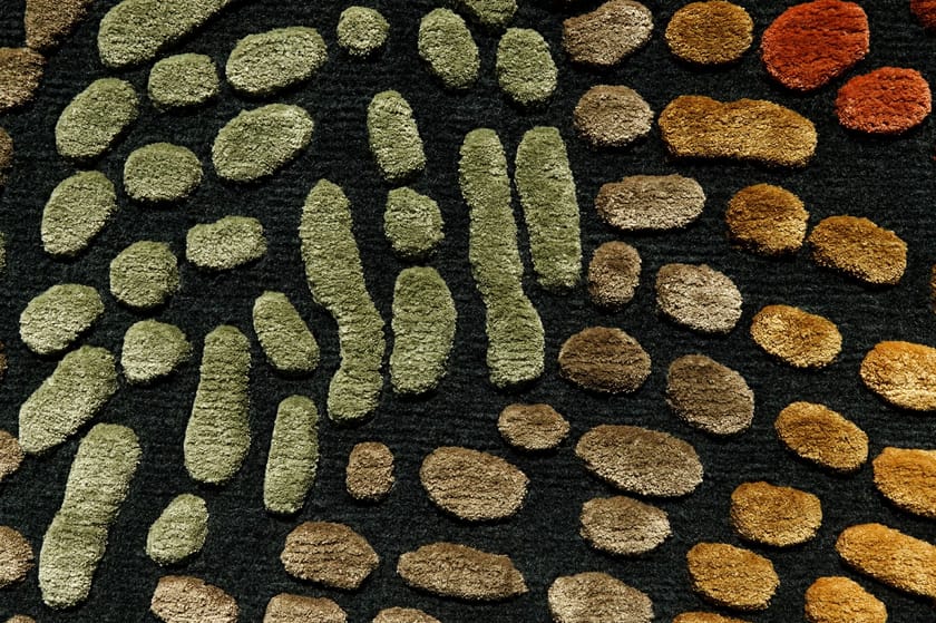 FIAMETTA GIARDINO IN AUTUNNO by Tapis Rouge - Tappeto fatto a mano in lana e seta - 6