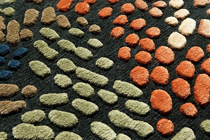 FIAMETTA GIARDINO IN AUTUNNO by Tapis Rouge - Tappeto fatto a mano in lana e seta - 7