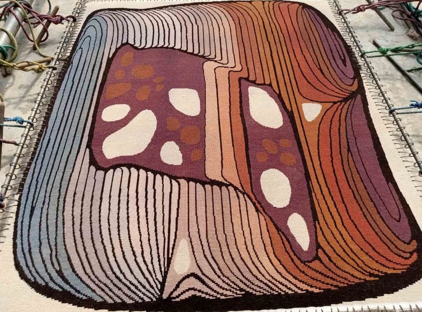 GAMMA SUD by Tapis Rouge - Tappeto curvo fatto a mano - 6