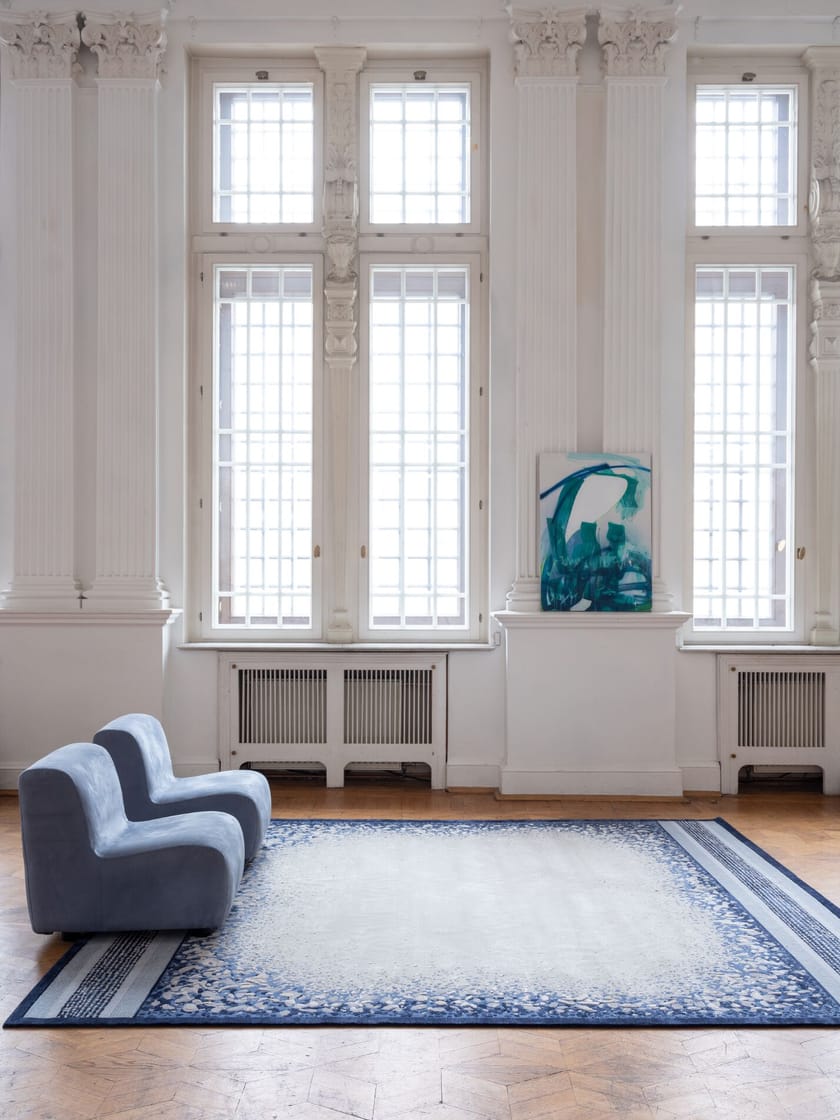 LIA by Tapis Rouge - Tappeto fatto a mano in lana e seta - 9