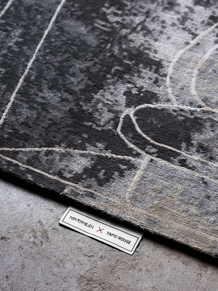 NAPOLI FUMO by Tapis Rouge - Tappeto rettangolare fatto a mano - 3