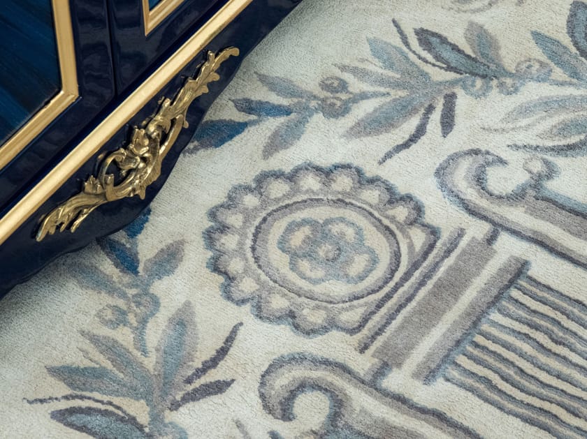 ROYAL ARFA BLUE by Tapis Rouge - Tappeto fatto a mano rettangolare - 2