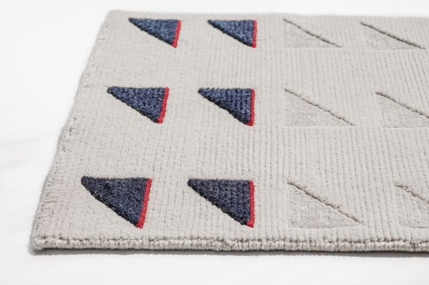 SELLERO GRIGIO CHIARO by Tapis Rouge - Tappeto rettangolare fatto a mano - 10