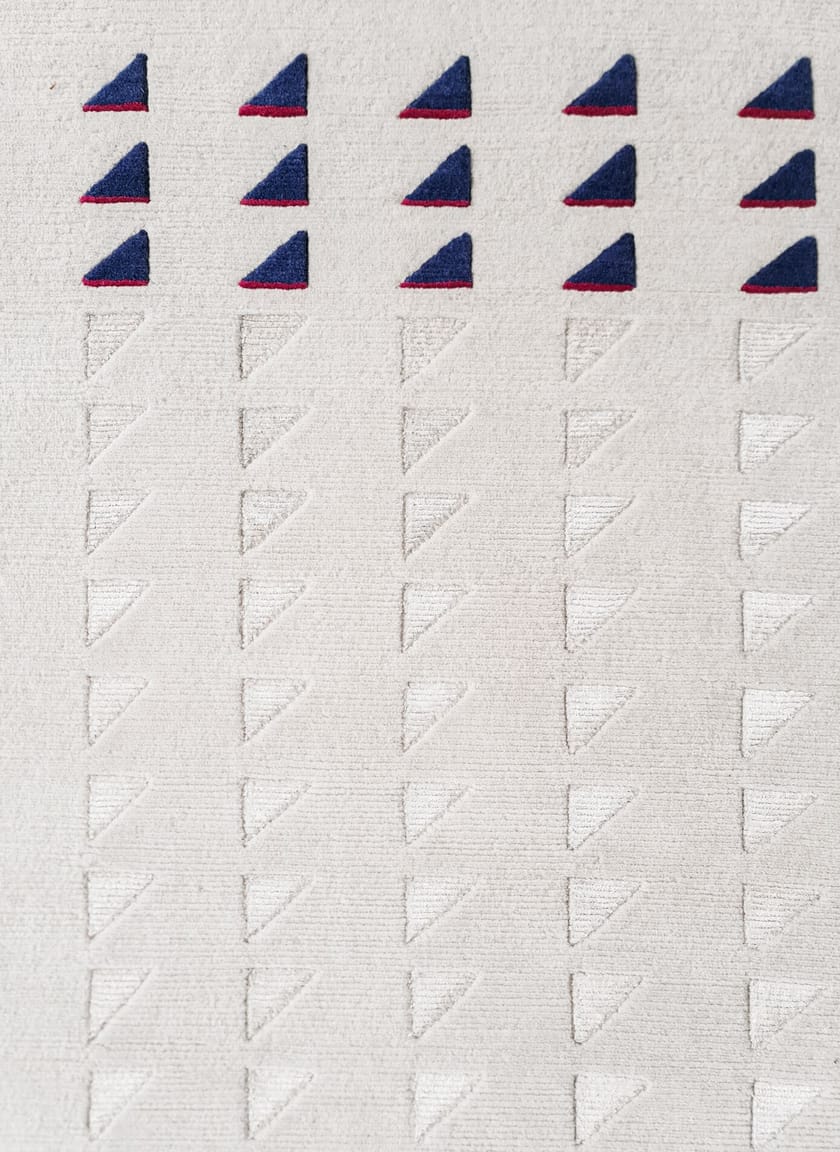 SELLERO GRIGIO CHIARO by Tapis Rouge - Tappeto rettangolare fatto a mano - 2