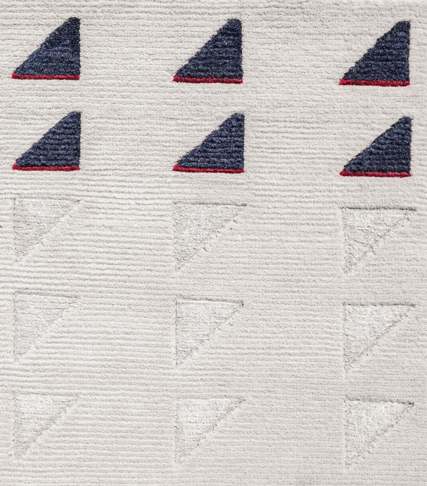 SELLERO GRIGIO CHIARO by Tapis Rouge - Tappeto rettangolare fatto a mano - 6
