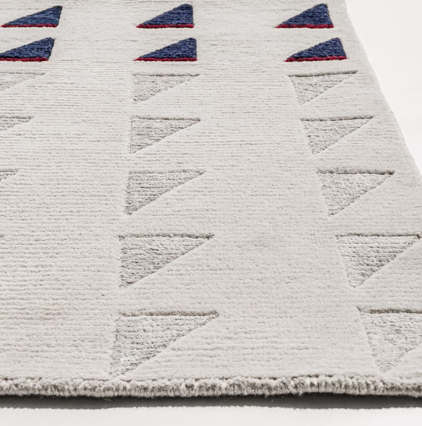 SELLERO GRIGIO CHIARO by Tapis Rouge - Tappeto rettangolare fatto a mano - 7