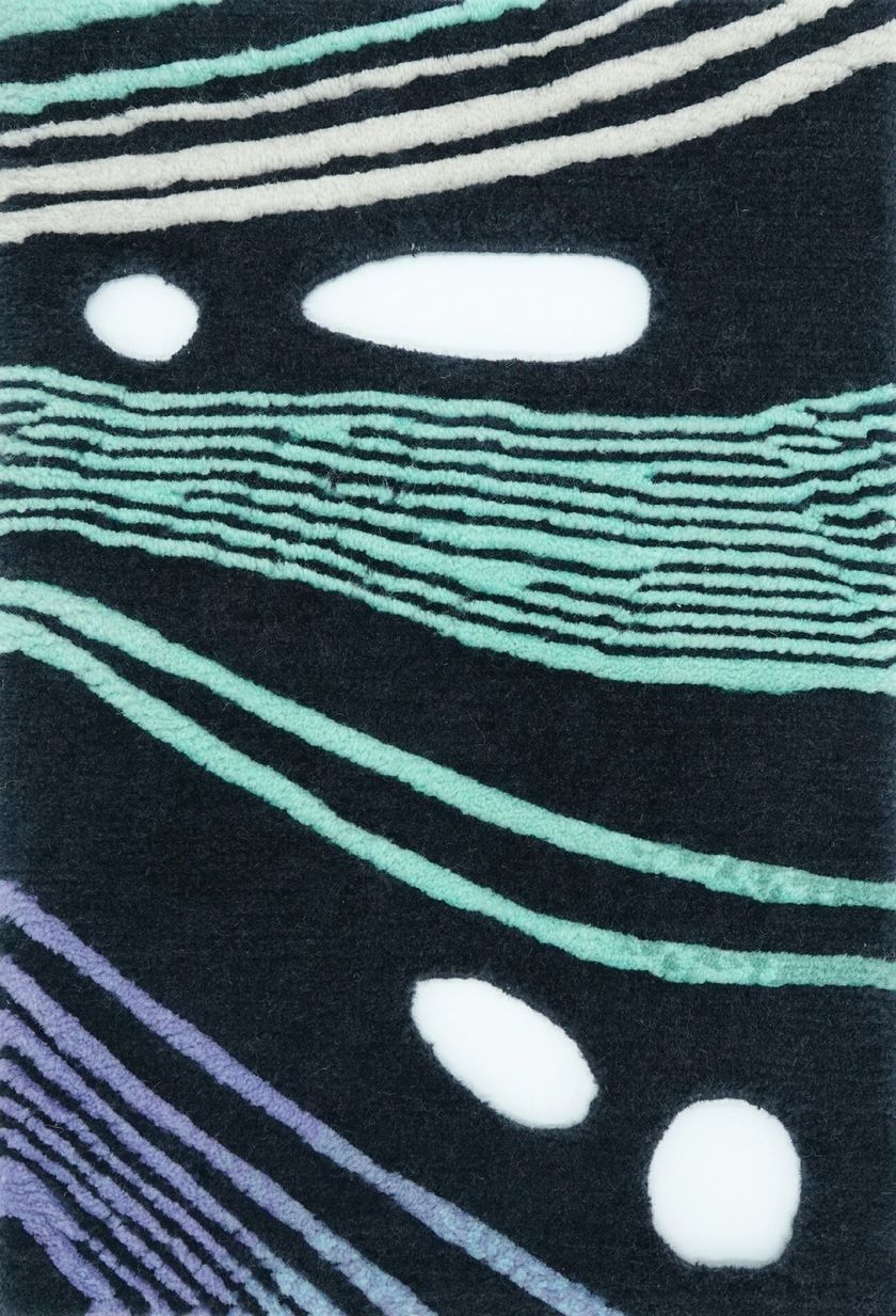 SOLARIS by Tapis Rouge - Tappeto curvo fatto a mano - 5