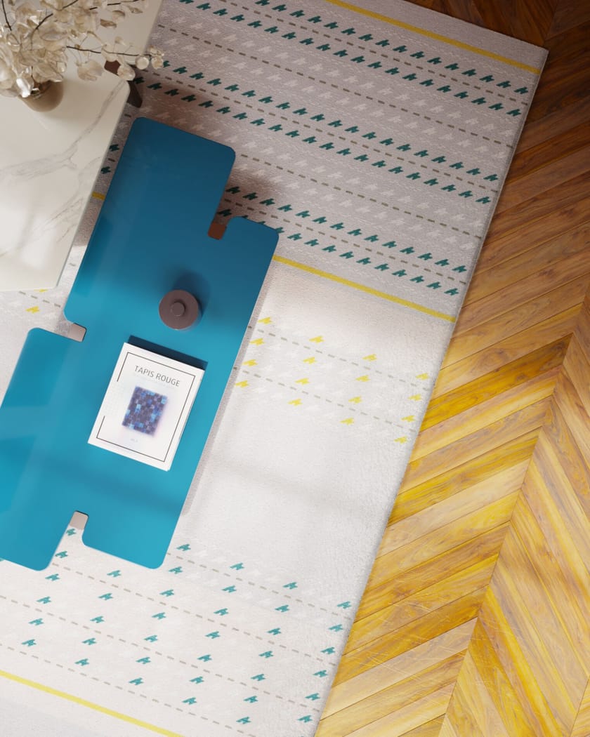 SONICO GRIGIO by Tapis Rouge - Tappeto rettangolare fatto a mano - 3