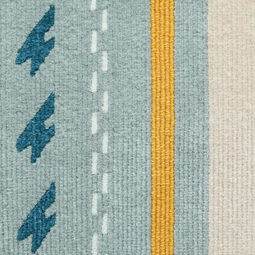 SONICO GRIGIO by Tapis Rouge - Tappeto rettangolare fatto a mano - 4