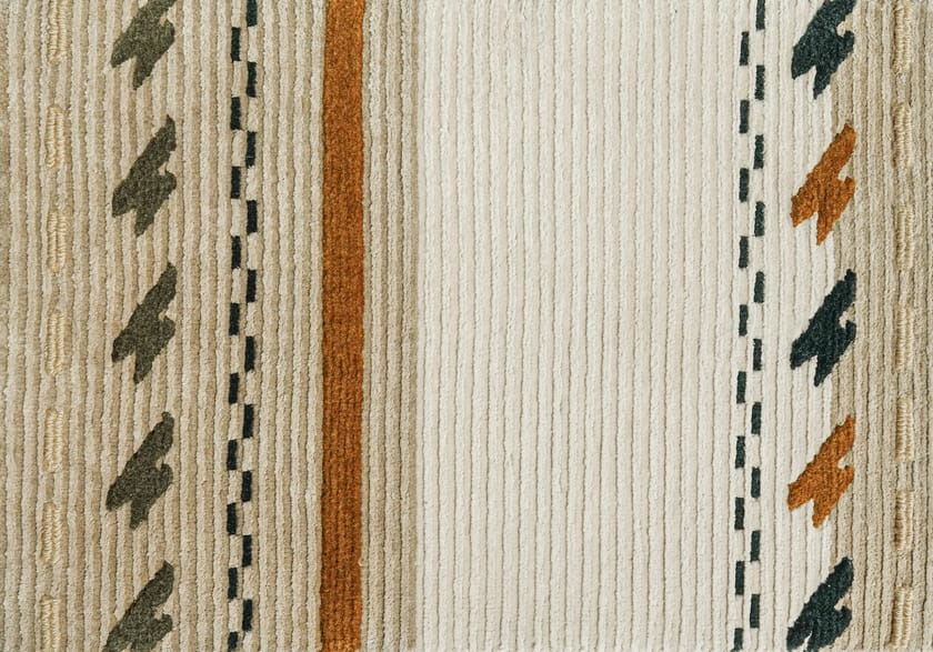 SONICO TORTORA by Tapis Rouge - Tappeto rettangolare fatto a mano - 2