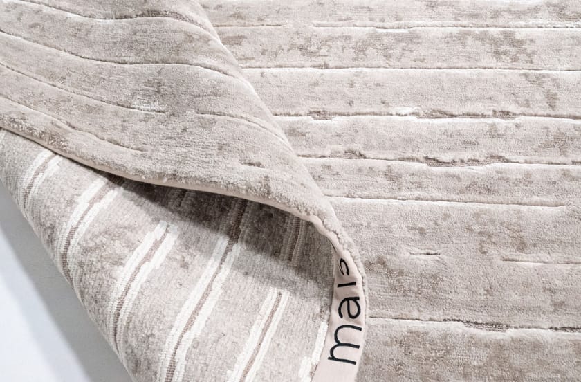 TWO BEIGE by Tapis Rouge - Tappeto rettangolare fatto a mano - 9