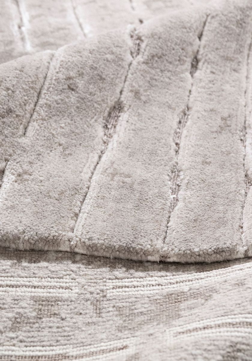 TWO BEIGE by Tapis Rouge - Tappeto rettangolare fatto a mano - 10