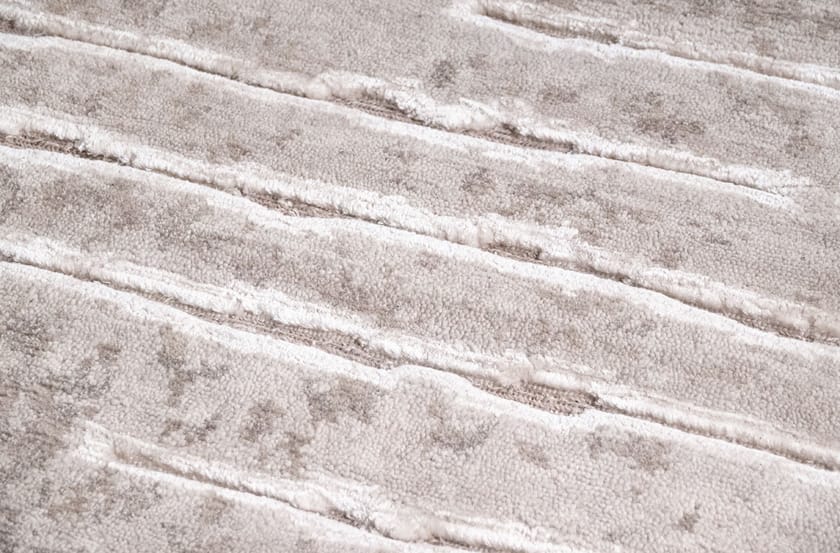 TWO BEIGE by Tapis Rouge - Tappeto rettangolare fatto a mano - 11