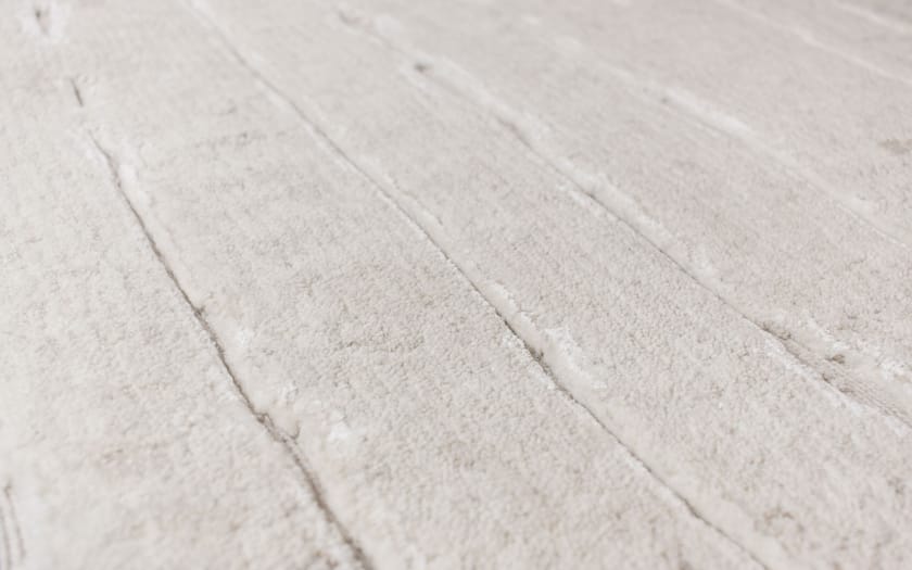 TWO WHITE by Tapis Rouge - Tappeto rettangolare fatto a mano - 4