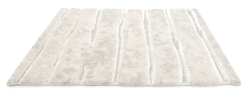 TWO WHITE by Tapis Rouge - Tappeto rettangolare fatto a mano - 10
