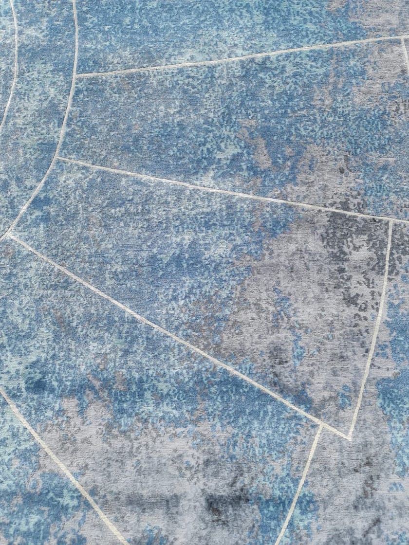 VENEZIA CELESTE by Tapis Rouge - Tappeto rettangolare fatto a mano - 4